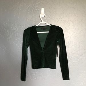 Green Long sleeve top